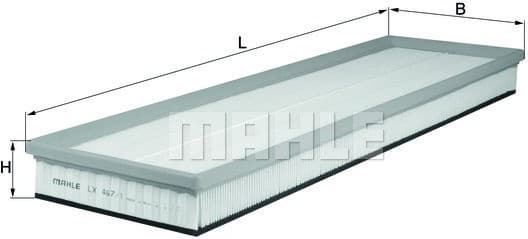 Filter air LX467/1 - image 3