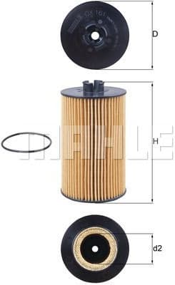 Oil Filter OX161D - image 2