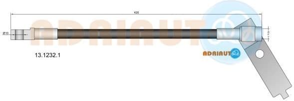 Brake Hose 13.1232.1
