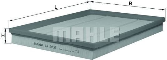 Filter air LX2036 - image 2