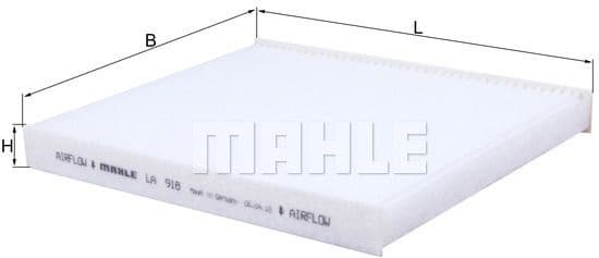 Filter, cabin air LA918 - image 2