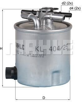 Filter diesel fuel KL404/25 - image 2