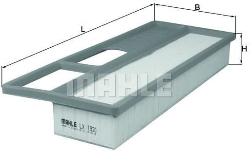 Filter air LX1920 - image 2