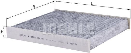 Filter, cabin air LAK120 - image 7