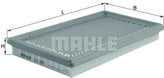 Air Filter LX595 - image 2