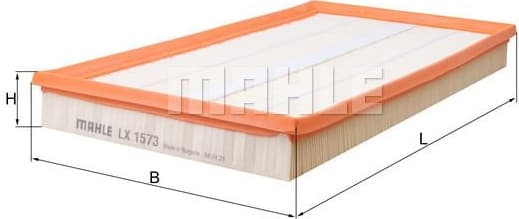 Filter air LX1573 - image 2