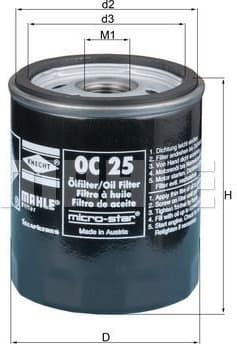 Oil Filter OC25 - image 2
