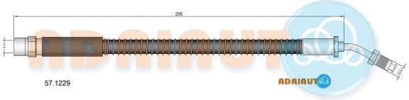 Brake Hose 57.1229