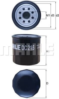 Oil Filter OC215 - image 2