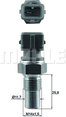 Sensor, coolant temperature BEHR TSE20 - image 2