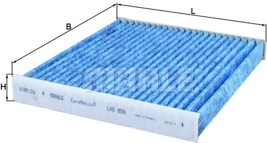 Filter cabin LAO859 - image 3