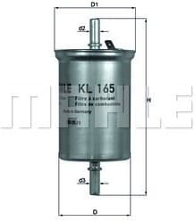Fuel Filter KL165 - image 4