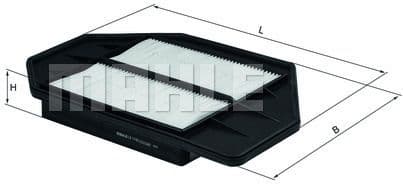 Filter air LX1742 - image 2