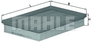 Air Filter LX1661 - image 2