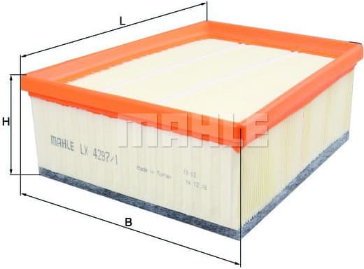 Filter air LX4297/1 - image 2