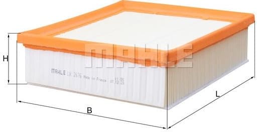 Filter air LX2676 - image 2