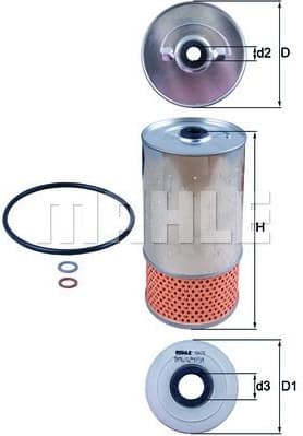 Filter oil OX78D - image 2