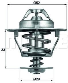 Thermostat, coolant BEHR TX7788D - image 2