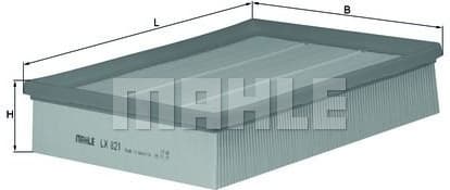 Air Filter LX821 - image 2