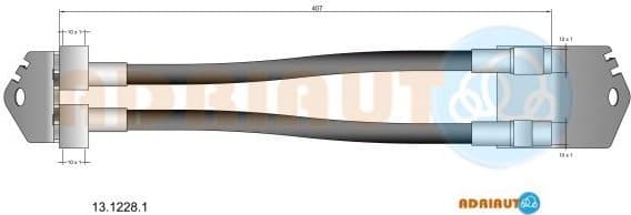 Brake Hose 13.1228.1