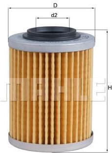 Filter oil OX970 - image 2