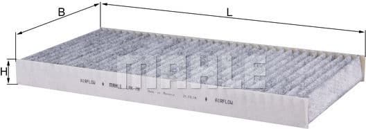 Filter, cabin air LAK78 - image 4