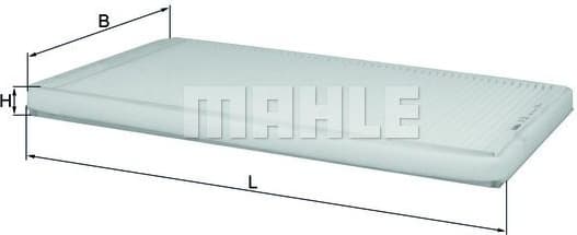 Filter, cabin air LA33 - image 2