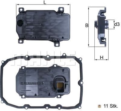 Filter automatic gearbox HX187KIT - image 2