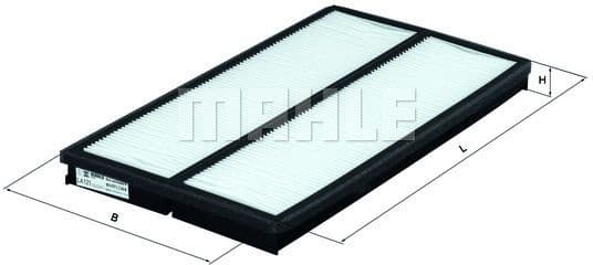 Filter, cabin air LA121 - image 2