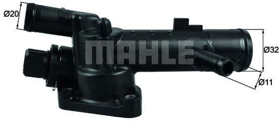 Thermostat, coolant BEHR TI21583 - image 2