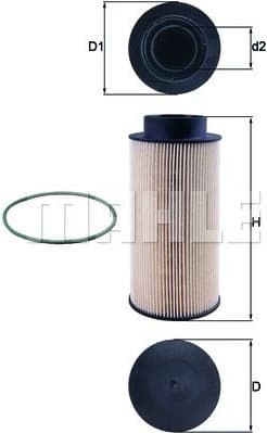 Fuel Filter KX1821D - image 2