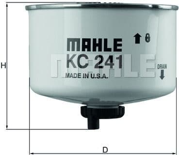 Filter diesel fuel KC241D - image 3