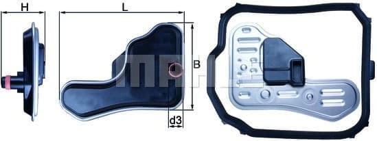 Filter automatic gearbox HX148D - image 2