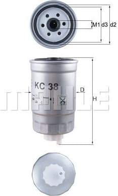 Fuel Filter KC38 - image 2