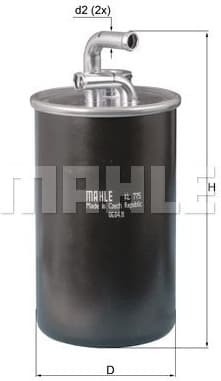 Filter diesel fuel KL775 - image 2