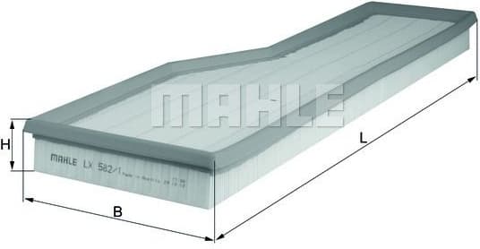 Air Filter LX582/1 - image 2