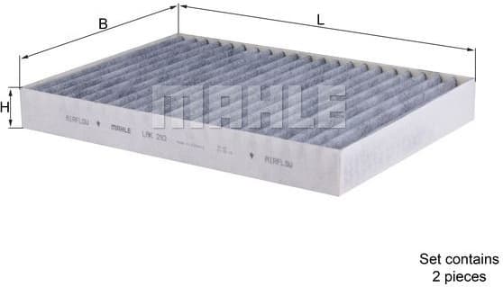 Filter, cabin air LAK292/S - image 2