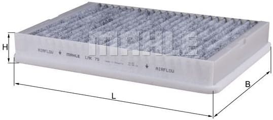 Filter, cabin air LAK79 - image 2