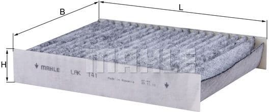 Filter, cabin air LAK141 - image 2