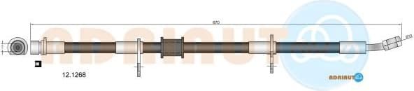 Brake Hose 12.1268