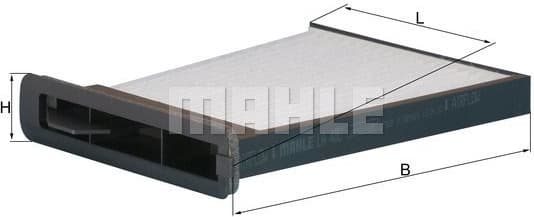 Filter, cabin air LA480 - image 7