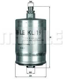 Fuel Filter KL19 - image 2