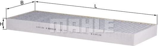 Filter, cabin air LAK167 - image 2