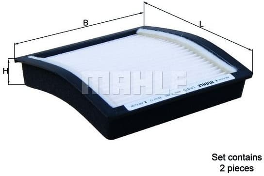 Filter, cabin air LA615/S - image 2