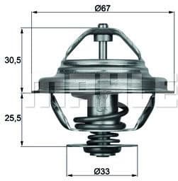 Thermostat, coolant BEHR TX2771D - image 2