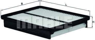 Filter air LX2956 - image 2