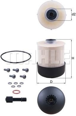 Fuel Filter KX338/28D - image 2