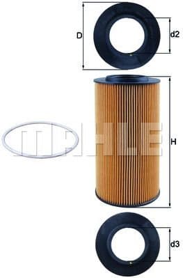 Oil Filter OX434D - image 2