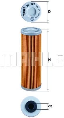 Oil Filter OX807 - image 2