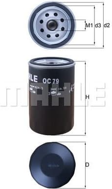 Oil Filter OC79 - image 2